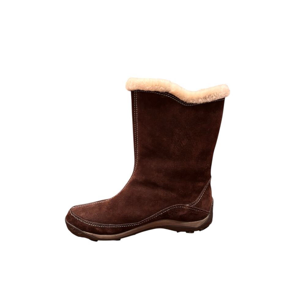 Merrell Yarra chestnut women’s size 9 waterproof winter boots suede - Picture 2 of 9
